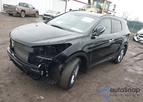 2018 Hyundai Santa Fe Sport 2.4L z USA, uszkodzony, nr VIN 5NMZUDLB9JH064510